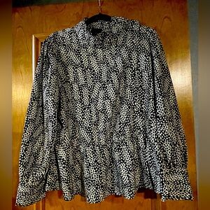 Women’s Ruffle Neck Blouse